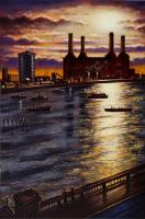 Battersea Sunlight by John  Duffin